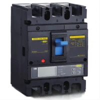 4 poles disyuntor 250 - 160 amperes adjustable MCCB electronic mould case circuit breaker