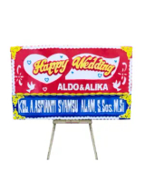 KARANGAN BUNGA PERNIKAHAN/UCAPAN WEDDING/JABODETABEK/PUSAT KARANGAN BUNGA