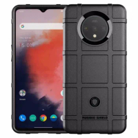 ShockProof Shield Case for Oneplus 7T Matte Rubber Soft Phone Back Cover for oneplus7t One Plus 7t Armor Heavy Silicone Cases