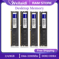 Memoria Ram DDR3 DDR4 2GB 4GB 8GB 16GB Memory Ram PC3 1333 1600 1866 PC4 2400 2666 3200Mhz for Desktop Computer Dimm 1.5V