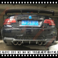 Suitable For Bmw M3 Carbon Fiber Gt M4 Large Tail M5e92f80f82 Fixed Wing 320 Modification
