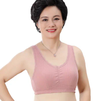 8225 cotton women's Mastectomy bra with prosthetic pocket suitable for silicone breast shape underwear