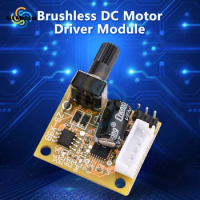 Dc5V-12V 15W Bldc 3-Phase Dc Brushless Hall-Less Motor Driver Module Dc Motor Governor Motor Driver Boards