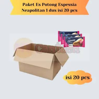 Indofood Es Potong Espessia 1 dus isi 20 pcs Neapolitan