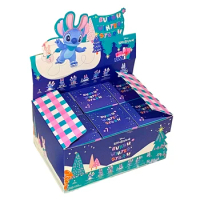 Disney Lilo &amp; Stitch Blind Box Bunny Winter Story Series Cartoon Anime Toys Stitch Action Figure MINISO Model Surprise Box Gifts