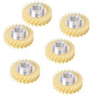 AD-6Pcs W10112253 Mixer Worm Gear Replacement Part Exact Fit for KitchenAid Mixers Whirlpool &amp; KitchenAid Mixers