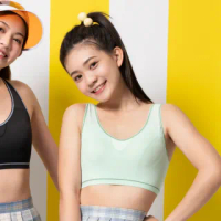 【BeenTeen 嬪婷】陽光 M-3L運動背心 冰涼紗-吸濕排汗-BT1022C2(淨綠)(華歌爾集團)