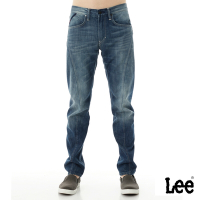 Lee 男款 755 3D立體剪裁低腰牛仔褲 中藍洗水