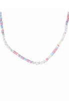 Lara S925 Silver Macaron Pearl Necklace