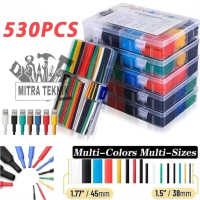 Heat Shrink Tube 530 Pcs Selongsong Kabel Bakar Isolasi Bakar Kabel