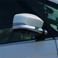 High quality ABS 2pcs car door mirror decorative trim,protective bar,guard sticker for Toyota VOXY NOAH 90 2022-2023