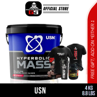 USN Hyperbolic gH +Gift (4Kg/ 8.8Lbs/ 80 Scoop) Vitamin Protein