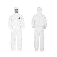 【智殿】杜邦防護衣 DUPONT 噴漆服 防塵服 全身防護衣 拋棄式 隔離衣(搭機用防護衣 無塵衣 165-1422)