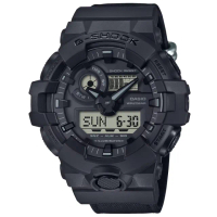 【CASIO 卡西歐】G-SHOCK 街頭時尚雙顯腕錶 禮物推薦 畢業禮物(GA-700BCE-1A)