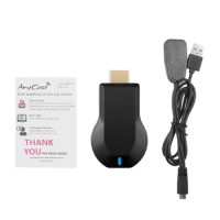 For Anycast M2 Cast Miracast 1080P Any Cast for AirPlay USB TV Stick Wifi Display Receiver Dongle for Car