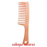 SISIR GIGI BESAR | SISIR RAMBUT KUSUT | SISIR RAMBUT KERITING Pink