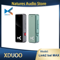 XDUOO Link2 Bal MAX USB DAC &amp; Balanced Headphone Amplifier Dual CS43131 DAC Earphone Amp Type C Link2Bal MAX 4.4mm+3.5mm