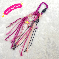 Bag Charm Grande Jumbo Keychain Carabiner Tali Tas