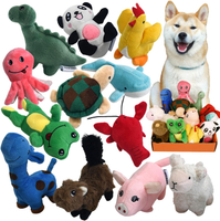 LEGEND SANDY Squeaky Plush Dog Toy Pack for Puppy Small Stuffed Puppy Chew Toys 12 Dog Toys Bulk wit