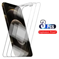 3Pcs ป้องกันแก้วสำหรับ Iphone 12 11 Pro Max 12Mini Glas Iphone12 X XS XR 8 7 6 6S Plus เกราะ Aifone ฟิล์ม