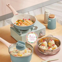 SALE BELVIN COOKWARE PANCI SET COOK WARE MPASI FRYPAN 18CM SAUCE PAN 20CM