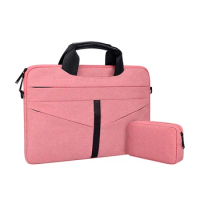 Laptop Bag Computer Shoulder Handbag Waterproof Briefcase Bag for Xiaomi Macbook Air Pro 13 15 Computer Dell Asus HP Acer