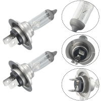 Bóng đèn đèn pha Xenon H7 trên ô tô, Bộ 2 cái, 12V, 55W, Đèn trắng Halogen, 6000K
