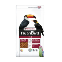 ♠NutriBird T16 (700g G.) อาหารอัดเม็ดนกตระกูลขุนทองนกกินผลไม้และแมลงขนาดใหญ่❤