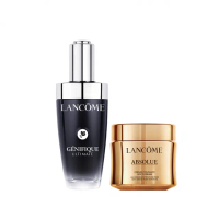【蘭蔻】官方直營 NEW超極限絕對完美組(LANCOME/小黑瓶PRO/玫瑰乳霜/雙入組/全新升級)