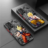 Dragons Balls Gokus Vegetas Case for Samsung Galaxy A22 A24 A32 A33 A52 A72 A12 A14 A21s A50 A51 A53 A70 A72 5G Armor Cover