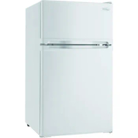 3.1 Cu.Ft. Compact Refrigerator with Freezer, E-Star Rated Mini Fridge for Bedroom, Living Room, Kitchen, or Office