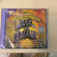 VCD Karaoke 2 VCDs , The Greatest Rockerz Of Malaysia , May vs Febians
