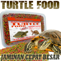 Makanan pakan kura kura air brazil res bulus monbi turtle pellet 90gr