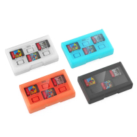 【DOBE】24片遊戲收納盒 Switch跟Switch 2通用 遊戲卡帶收納夾 卡帶盒 保護盒 收藏夾.
