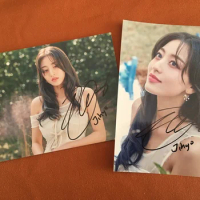 TWICE Park Ji Hyo Autographed Listen with you-th Photo 5*7 K-POP Collection 2024B