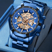 Binbond's best-selling watchS033 hollowed out shrimp skin non mechanical waterproof luminous leisure business watch
