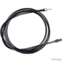 #N_A - 16mm下水道疏通彈簧通下水道清理工具手搖式馬桶管道疏通鋼絲彈簧