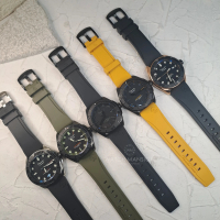 JAM TANGAN PRIA ALEXANDRE CHRISTIE AC 3042 AC3042 AUTOMATIC RUBBER FREE STRAP ORIGINAL FREE BATERAI