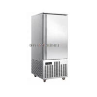 SUS201 Food Instant Flash Freezer 15 Trays Blast Chiller Air 100kg/h Blast Freezer for Shrimp