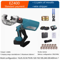 EZ-400 Hydraulic Crimping Tools Rechargeable Hydraulic Pliers Hydraulic Crimping Tool Charging Crimping Tool Crimping Pliers