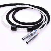 16 Cores 5N Silver Plated Headphone Headset Upgrade Cable Replacement Cable Extension Cord For Focal Utopia Ultra