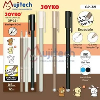 3 PCS GEL PEN GP 321 SHOKYO BOLPEN BISA DIHAPUS ERASABLE JOYKO BOLPEN 3 PCS HITAM