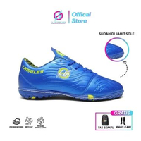 Lamgles - Sepatu Futsal Lamgles Junior Macan Fg original Sol Gerigi 36 Biru
