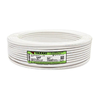 สายไฟ YAZAKI รุ่น VAF2X1 SQMM ขนาด 100 เมตร. สีขาว