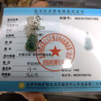 liontin blue water jade asli batu alam natural tipe A carving pixiu s925+certificate high grade HQ b