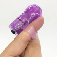 Mini Finger Vibrator G-spot Clitoral Vagina Nipple Massager Vibration Full Body for Women