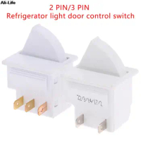 1pc 3Pin Refrigerator Door Lamp Light Switch For Panasonic Haier Freezer Parts AC 5A 250V Universal Fridge Household Accessory