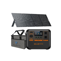 【BLUETTI】1000W AC70P 戶外移動電源+ PV350 太陽能板(移動電源 戶外電池 露營 車宿 行動電源 UPS)