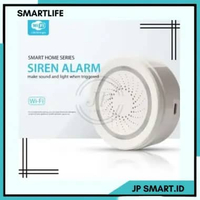 Smartlife Siren Sirine Alarm For Cctv Door Window Sensor Model Wifi Wireless Setting By Wifi Aplikas