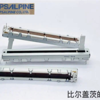 1 PCS ALPS Alpine Yamaha mixer 75mm mono slide potentiometer B5K/B10K shaft length 15mm